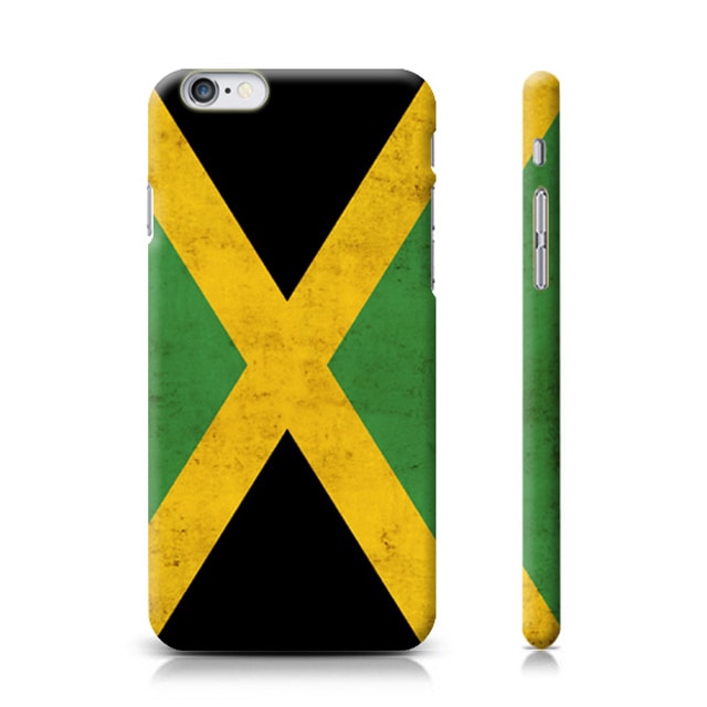 빈티지 자메이카 국기 플래그 케이스
